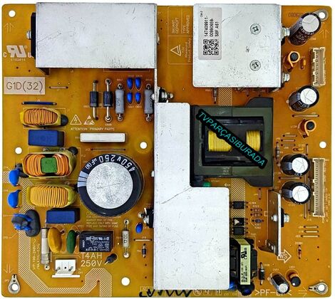 DPS-205CP, 147409911, G1D(32), 2950196610, Sony KDL-32L4000, Power Board, LYT320AB01