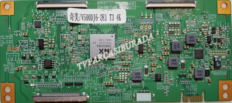 EATDJ6E13, 6201B001Y6000, V500DJ6-QE1 T3 4K, Awox U5000STR/4K, T-Con Board, V500DJ6-QE1