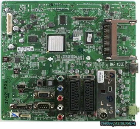 EAX60686904 (2), EBU60674859, EBU60674854, EAX60686904, LG 42LF2510, 42LF2500, Main Board, Ana Kart, T315HW02, AU Optronics      - 1