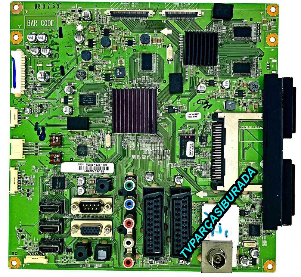 EAX61293601 5 EBU60739101 LG 42LS9500 ZB Main Board Ana Kart LC420WUL SBT1