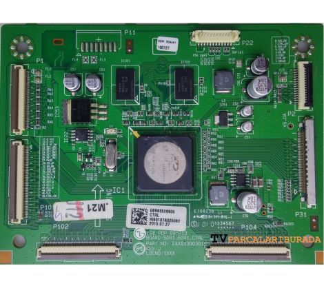 EAX61300301, EBR63526905, 50R1_60R1_CTRL, PDP50R1, LG 50PK350-ZB, CTRL Board - 1