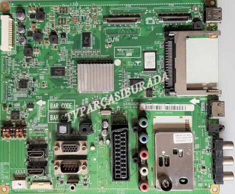 EAX61354204 (0),  EBT60927382, EAX61354204, LD01B, 32LD551-ZA, LG 32LD550, 32LD550-ZC, Main Board, Ana Kart, LK315D3LA57, Sharp - 1