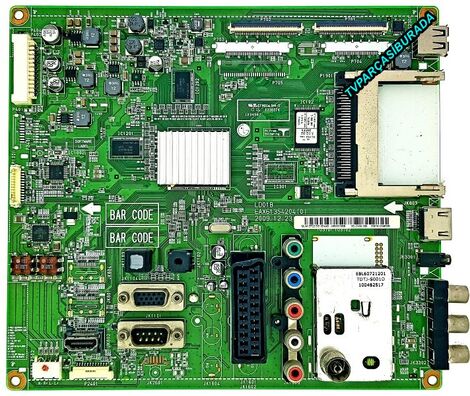 LG 32LD450-ZA Main Board , EAX61354204 (0) , EBT61066939 , LC320WUG-SCA1