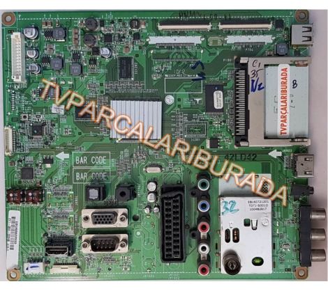 EAX61354204 (0), EBU60922533, EAX61354204, LG 42LD420, LG 42LD420-ZA, Main Board, Ana Kart, LC420WUG(SC)(A1), LG Display - 1