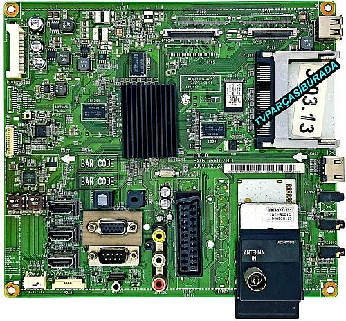 EAX61766102 (0) , EBU60902212 , LG 42LE5300-ZA Main Board , T420HW07 V.1 - 1