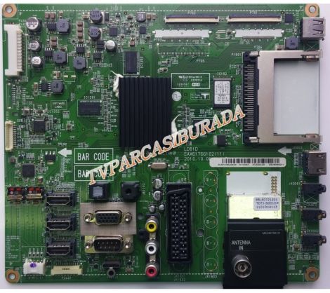EAX61766102 (11), EAX61766102 (0), EBU60902211, LG 32LE53000-ZA, 32LE5300, Main Board, Ana Kart, LC320EUH SC-A1, LG Display - 1