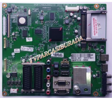 EAX63426602 (0), EBT61219611, EAX63426602, LG 60PZ250, LG 60PZ250-ZB, Main Board, Ana Kart, PDP60R3, LG Display - 1