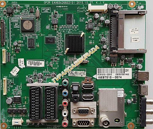 EAX63426602 (0), EBT61267463, EAX63426602(0), LG 42PW450-ZA, Main Board, Ana Kart, PDP42T30000 - 1
