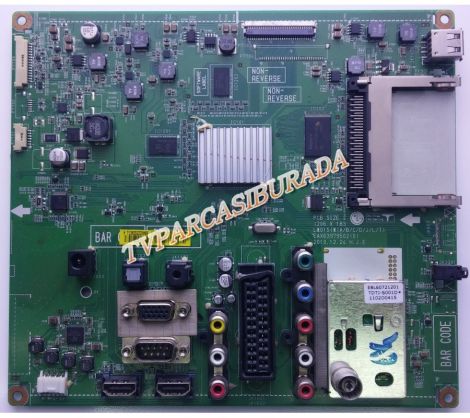 EAX63979502 (0) , EBT61375927 , EBU61397076 , EAX63979502 , LG 22LV2500 , 22LV2500 , Main Board , M215HGE-L10 - 1