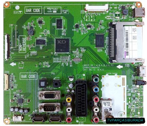 LG 42LV3550-ZH Main Board , EAX64272802 (0) , EBT61718161 , EBT61718165 , EBT61396824 , T420HW08 V9