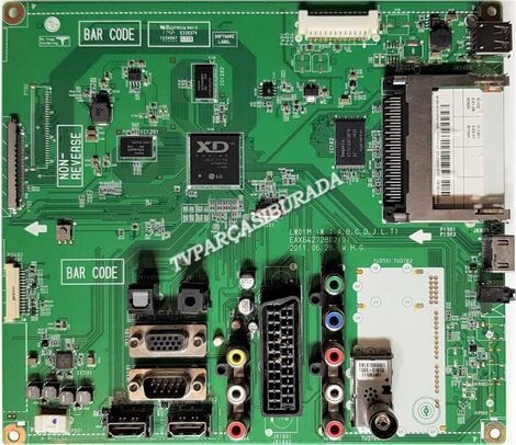 LG 32LV3550-ZH Main Board , EAX64272802 (0) , EBT61825785 , LC320EUN-SD