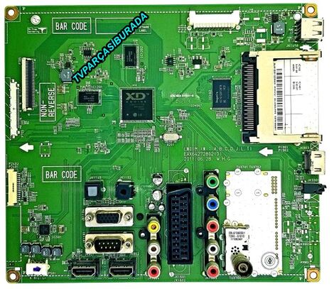 LG 32LV2500-ZG Main Board , EAX64272802 (0) , EBT61854841 , V315B5-XLE3