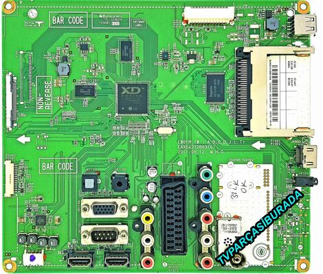 EAX64272803 (0) , EBT61718110 , LG 37LK430-ZG , Main Board , LC370WUE-SCA1