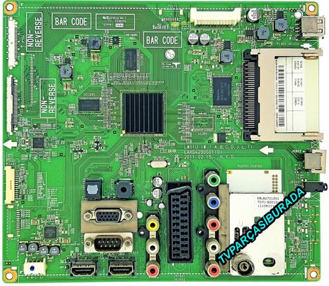 EAX64290501 (0) , EBT61545657 , LG 32LV3550-ZB , Main Board , VVX32F110G00