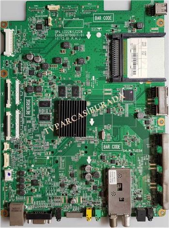 LG 42LM640S Main Board , EAX64307906 (1.0) , EBT62225721 , EBT62225722 , LC420EUG-PEF2 - 1