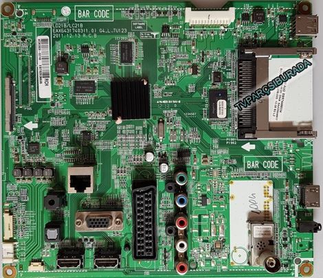 LG 42LS5600 Main Board , EAX64317404 (1.0) , EBT62036641