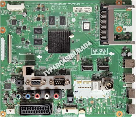 EAX64349211 (1.0), EAX64349211(1.0), LG 50PM6800-ZF, Main Board, Ana Kart, PDP50R40000