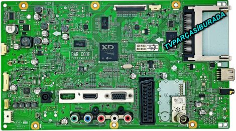 EAX64559006 (1.0), EBU61997006, EBU61925201, LG M2232D, LG 22MN43D, Main Board, Ana Kart, LG Display