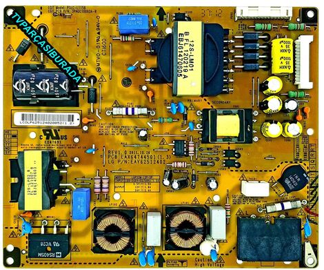 EAX64744501 (1.3) , EAY62512402 , LGP32M-12P-3P , LG 32LM660S , Power Board , LC320EUA-PEF2