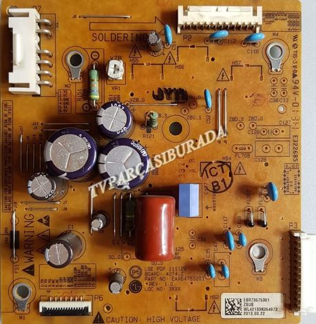 EAX64753201, EBR73575301, 42T4-Z, LG 42PN450B, Z-SUS Board, PDP42T40010