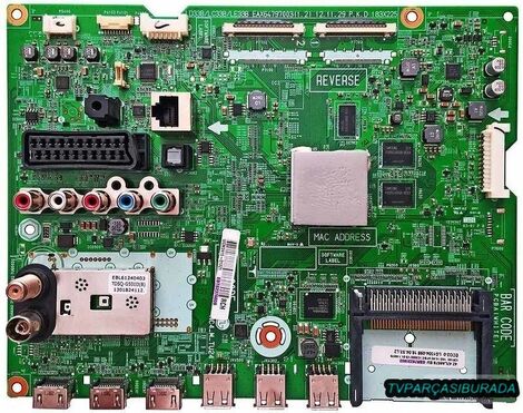 LG 42LA667S-ZB Main Board , EAX64797003 (1.2) , EBR76231602 , EBT62376608 , LC420EUG-PFF1