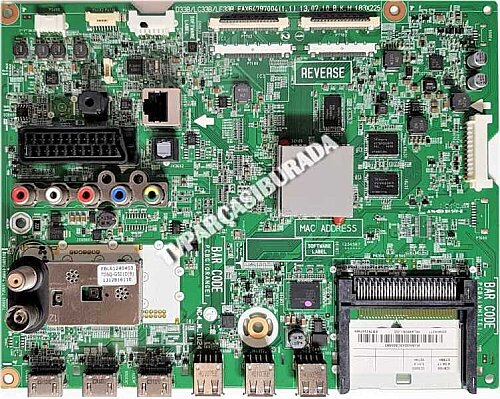 EAX64797004 (1.1), EBT62297968, EAX64797004(1.1), LG 55LA660S-ZA, Main Board, Ana Kart, LC550EUH-PFP1 - 1