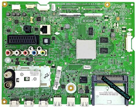 EAX64797004 (1.1), EBT62297944, EAX64797004(1.0), LG 55LA640S-ZA, Main Board, Ana Kart, LC550EUN-(SF)(F2)