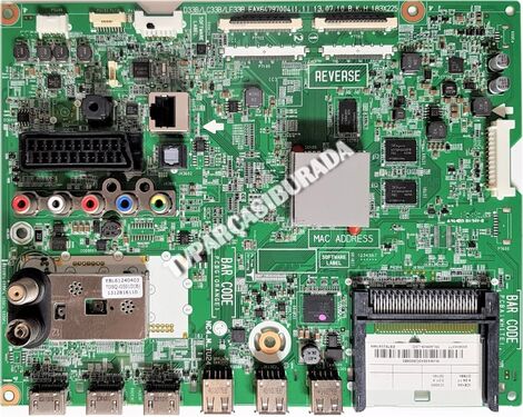 EAX64797004 (1.1), EBT62297968, EAX64797004(1.1), LG 55LA660S-ZA, Main Board, Ana Kart, LC550EUH-PFP1