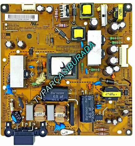 EAX64881301(1.6), EAY62830901, LGP32-13LP2, PLDC-L231A, 3PAGC10118A-R, LG 32LA620V, POWER BOARD, Besleme, LC320DUE-SFU1 - 1