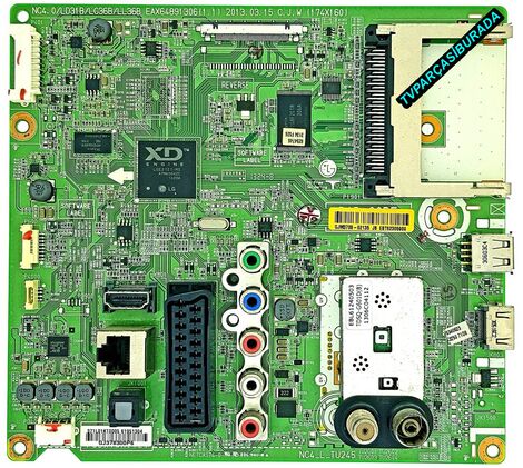 LG 42LN540V-ZA Main Board , EAX64891306 (1.1) , EBT62305909 , LC420DUE-SFR1