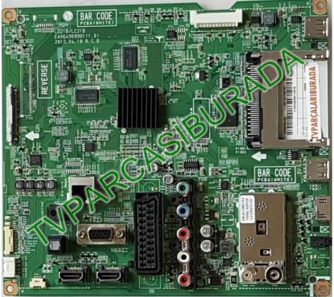 EAX64909901 (1.0), EBT62058344, EAX64909901, LD21B/LC21B, LG 32LM611S-ZA, Main Board, Ana Kart, LG Display - 1