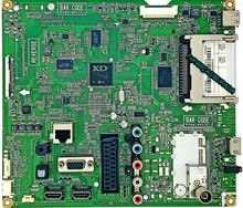 LG - LG 42LM3450-ZA Main Board , EAX64909901 (1.0) , EBT62174290 , HC420DUN-SLC02-11XX