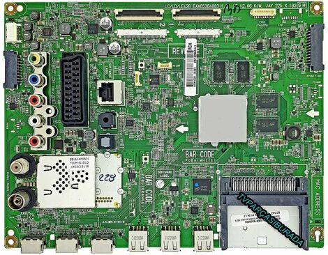 LG 47LB670V-ZA Main Board , EAX65384003 (1.2) , EBR78309004 , EBT62800409 , LC420DUH (PG)(F1) - 1