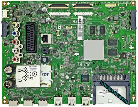 LG 42LB730V-ZA Main Board , EAX65384003 (1.2) , EBR78309004 , EBT62800441 , LC420DUH (FG)(F1)