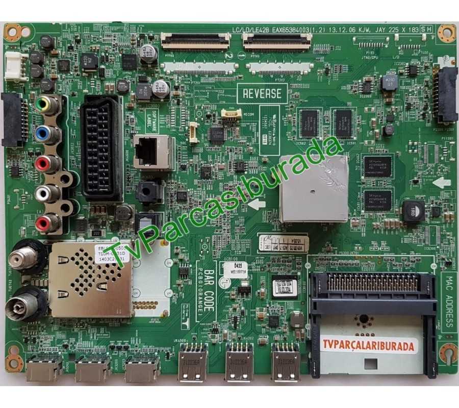 EAX65384003 (1.2), EBT62800435, EAX65384003, LG 32LB652V-ZA, Main Board ...