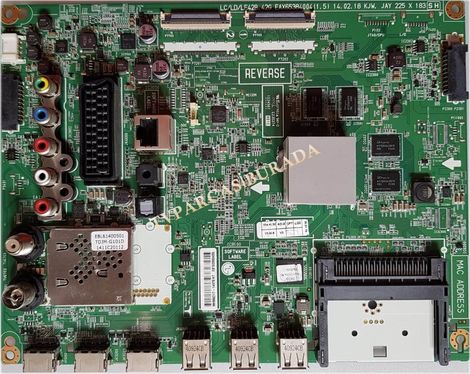 LG 32LB652V-2B Main Board , EAX65384004 (1.5) , EBT62800435 , EAX65384004(1.5) , LC320DUH-FGP2