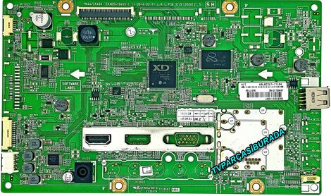 LG 28MN48A-PZ  Main Board , EAX65416405 (1.1) , EBT64317104 , 64317104 , MA44/LK40A , HC275EXN-ABVP1 - 1