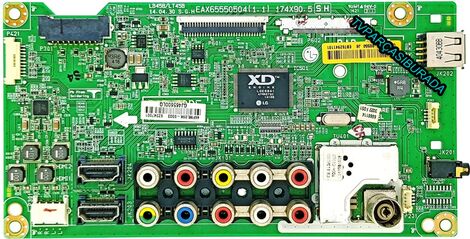 EAX65550504 (1.1), EBT62941101, LG 32LB550A-TA, Main Board, HC320DXN-ABHR2-211X