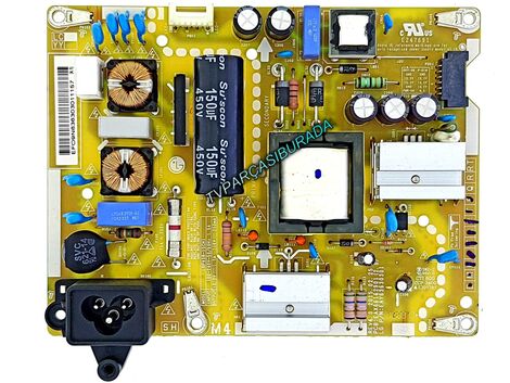 EAX66162901 (2.0), EAY63630301, LG 43LX310C-ZA, POWER BOARD, Besleme, HC430EUN-SLES2-S112