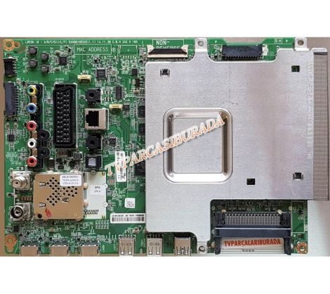 EAX66165202 (1.1), EBT63748107, EAX66165202, LG 43UF7787-ZD,  Main Board, Ana Kart, LC430EQE-FHM2, LG Display - 1