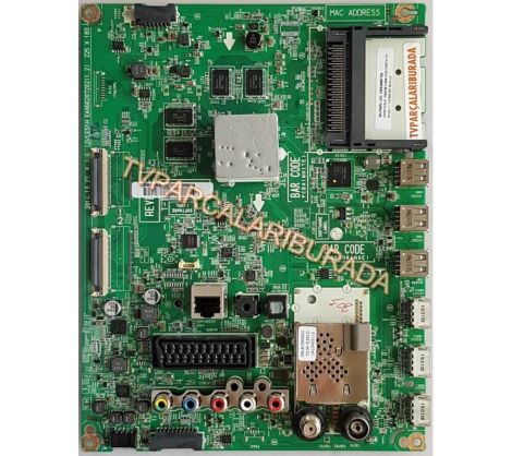EAX66207202 (1.0), EBR80067105, EBT63745803, LG 55LF650V-ZB, LG 55LF650, LG 5055LF650V-ZB, Main Board, Ana Kart, LC550DUH-MGP1, LG Display - 1