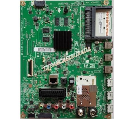 EAX66207202 (1.2), EBT63537606, EBR80067101, EAX66207202, LG 49LF630V-ZA, Main Board, Ana Kart, LC490EUE-FHM1, LG Display - 1