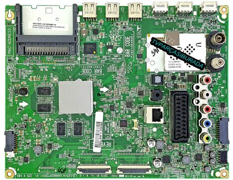 EAX66207203 (1.0), EBT63745803, EBR80067105, LG 55LF650V-ZB, LG 5055LF650V-ZB, Main Board, Ana Kart, LC550DUH-MGP1, LG Display