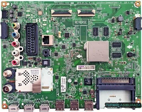 EAX66207203 (1.0), EBT63857102, LG 42LF650V, LG 42LF650V-ZB, Main Board, Ana Kart, T420HVJ01.3, AU Optronics