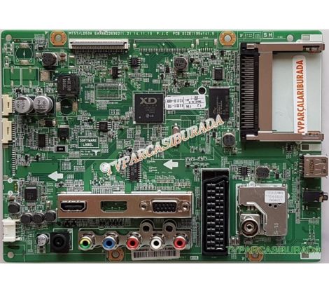 EAX66226302 (1.2), EBU63082611, EAX66226302, 24MT47D-WZ, 24MT47D, Main Board, Ana Kart, LG Display - 1
