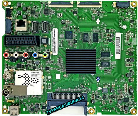 EAX66485502 (1.0), EBR81408201, EBT64023503, LG 43UF6407-ZA, 43UF6407, Main Board, Ana Kart, HC430DGG-SLNX1-211X, LG Display