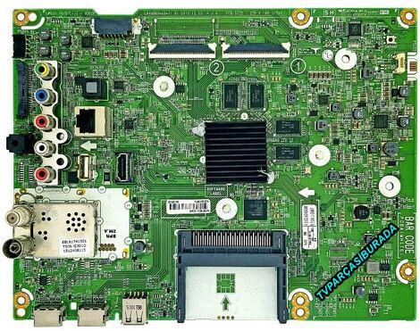 LG 49UH650V-ZB Main Board , EAX66804604 (1.0) , EBT64102502 , 66EBT000-015E , LC490DGG (FJ)(M5) - 1