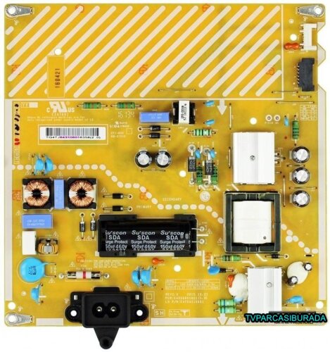 EAX66851401 (1.8), EAY64310601, LGP49DSI-16CH1, LG 49LH570V-ZD, Power Board, LC490DUE (FJ)(A1), LG DISPLAY - 1