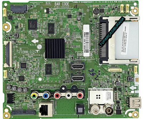 EAX66873003 (1.0), EBR82603021, EBT64277344, LG 49LH570V-ZD, Main Board, Ana Kart, NC490DUE-SADP3, Boe Display