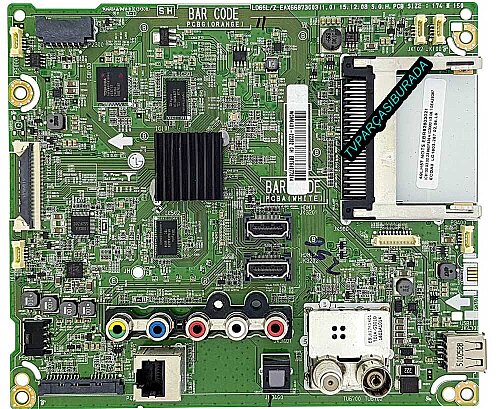 EAX66873003 (1.0), EBR82603021, EBT64277344, EAX66873003(1.0), LG 43LH570V-ZD, Main Board, Ana Kart, LC430DUE-SAD3 - 1